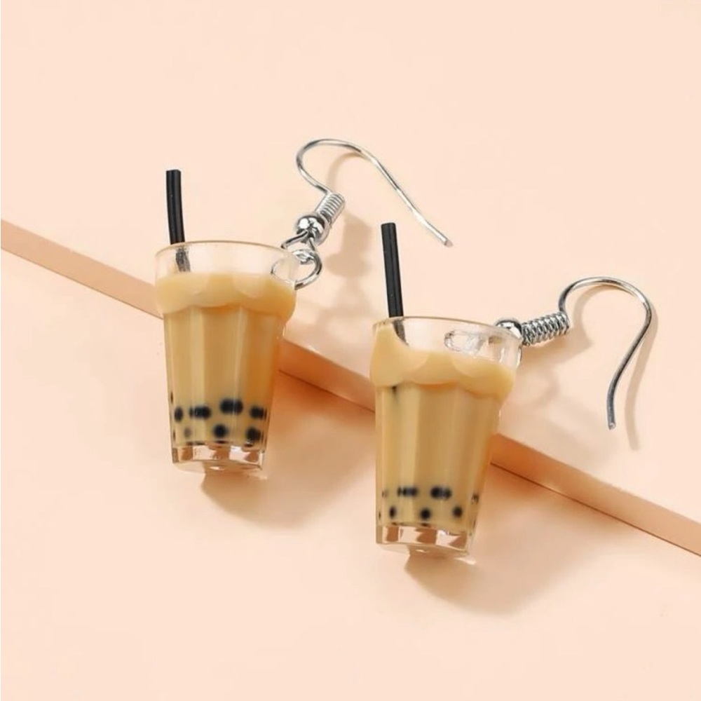 NEW Bobba Tea Earrings